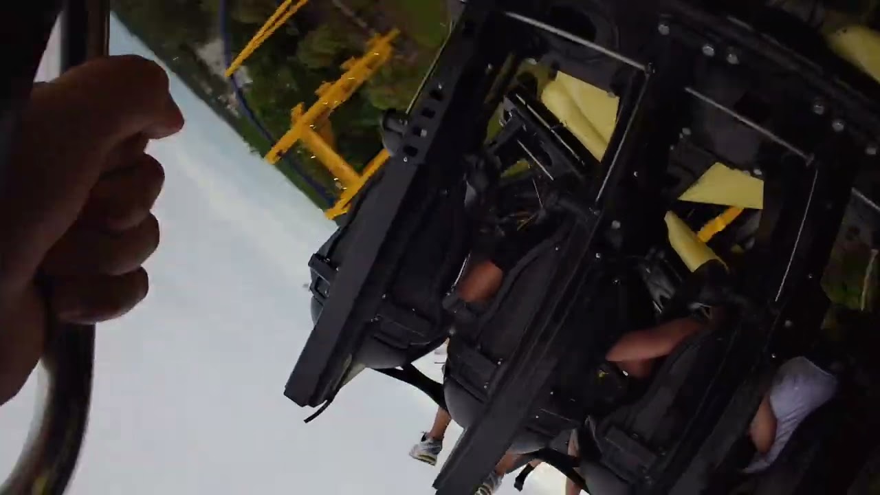 Montu pov my first ever b&m invert coaster for my 1 year on YouTube.