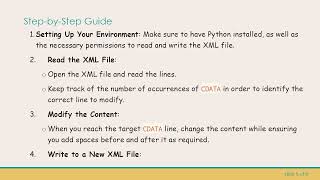 How to Add Space Before and After CDATA in XML File