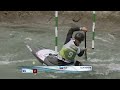 Heats WC1, MK1 1st run - 2022 ECA European Open Canoe Slalom Cup, Ljubljana - Tacen