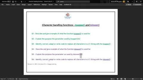 using toupper() and tolower() functions in C++