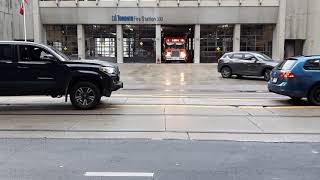 Toronto Fire Spare HAZ332 Responding