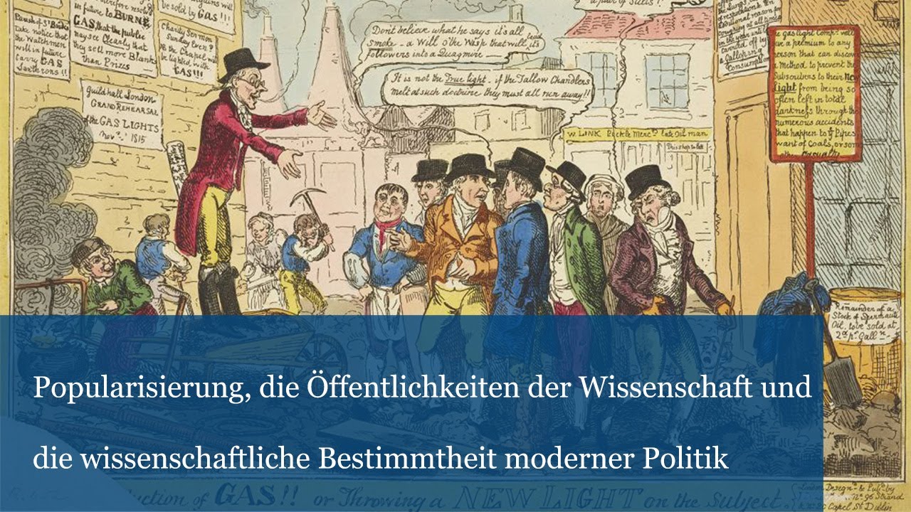 Popularisierung, Öffentlichkeiten der Wissenschaft, wissenschaftliche Bestimmtheit moderner Politik