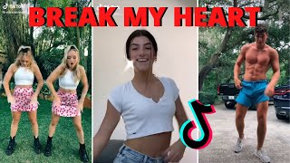 Break My Heart TikTok Compilation (Dua Lipa - Better Alone)