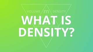 Density, Mass and Volume formula tutorial