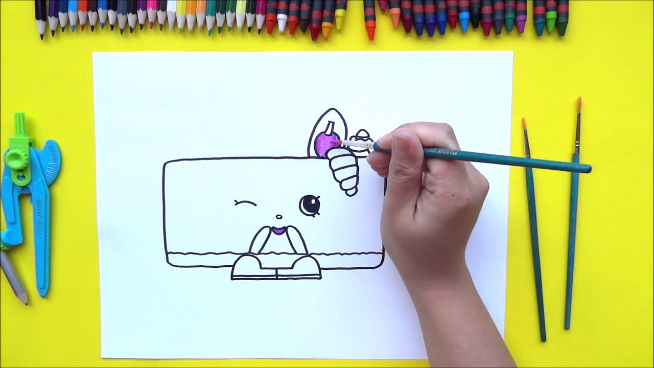 Download How To Draw Shopkins Cheese Kate - YouTube