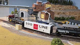 Model Railroad Staging Yard Expansion Part 6 -Test Trains