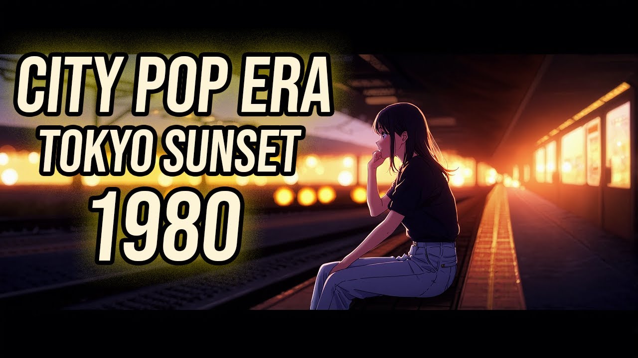CITY POP ERA 1980 – Tokyo Sunset Route | Instrumental Synthwave • 1 Hour | Study&Relax