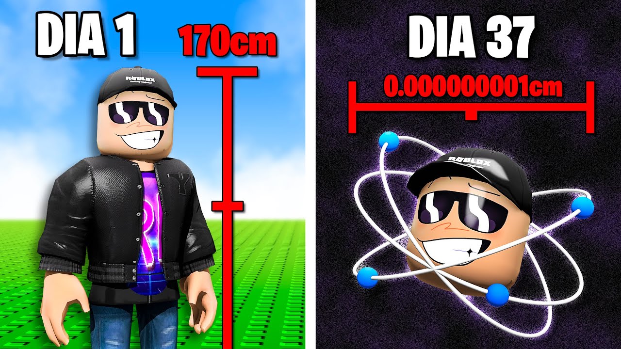Roblox pero cada Segundo eres más Pequeño...❓