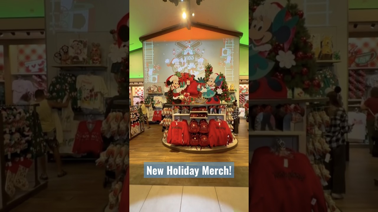 New Holiday Merchandise at World of Disney!