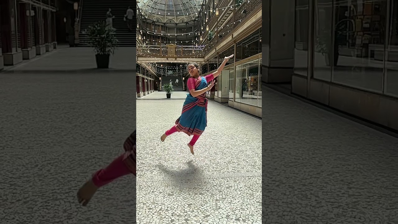 Advitha slow motion pose