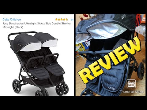 j is for jeep destination ultralight double stroller reviews