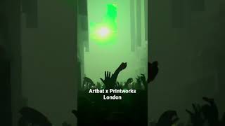 Artbat x Printworks London Insane atomsphere #afterlife #upperground #techno #printworks #london Resimi