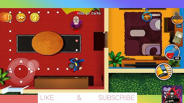 Robbery Bob : Double Trouble (Lvl. 1-4) - iOS / Android - Gameplay Video