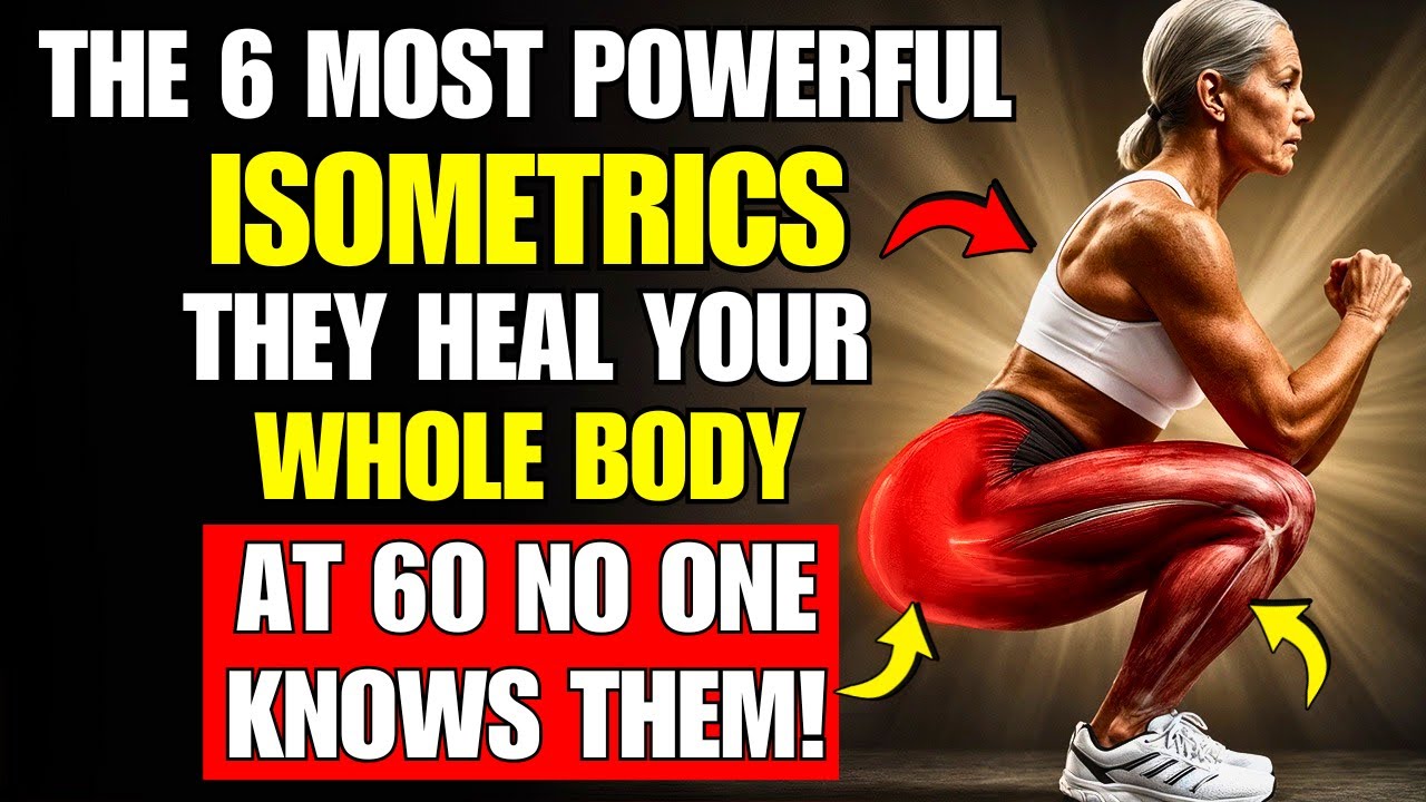 7 Isometric Exercises to Transform Your Body – No Weights, No Gym, No Excuses