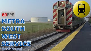 Metra SouthWest Service NB, Manhattan, IL to Chicago Union Station | VirtualTrain
