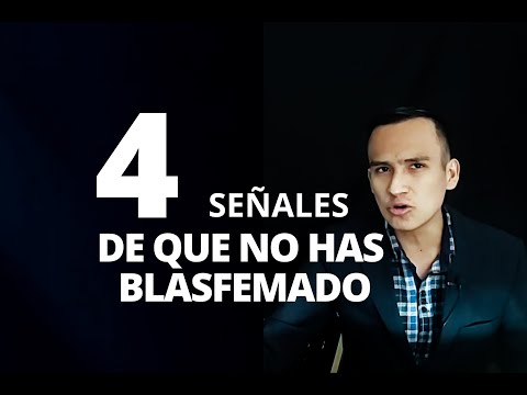 Video: Cómo Evitar Que Un Chico Blasfeme