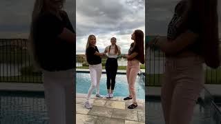 SING OR SWIM challenge! 👀🎤😆 (Part 4) | Triple Charm #shorts #shorts30