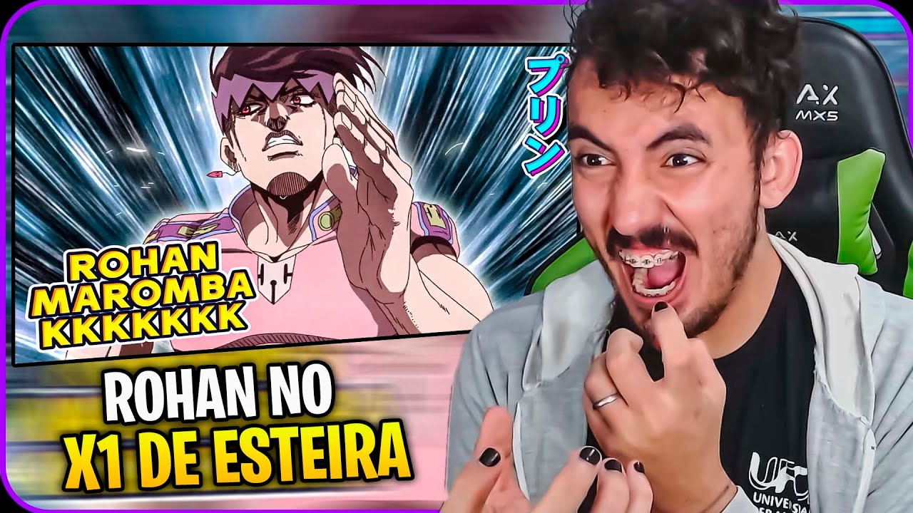 kishibe rohan vs a musculação KKKKKKKKKKKKKKKK (jojo bizarre adventure) - Purin | Leozin React