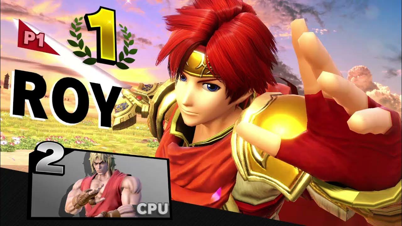 Smash ultimate Roy gameplay YouTube