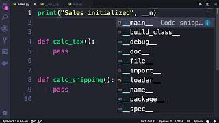Python #98 - Executing Modules as Scripts [By Mosh Hamedani]
