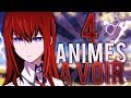 4 animes incontournables ft kawzzen