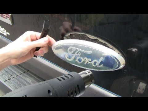 How to REMOVE & REPLACE Faded Ford DECAL (tailgate or rear hatch) How to REMOVE & REPLACE Faded Ford DECAL (tailgate or rear hatch)