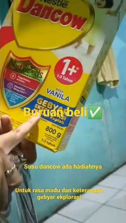 susu Dancow berhadiah#dancow #susurrodeldia #susudancow #menyusuibayi #berhadiahuang