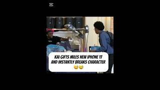 Kai Cenat Gifts Miles The New Iphone 17