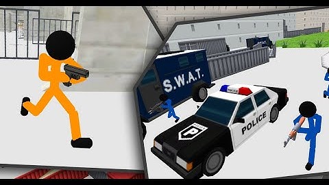 Stickman Prison: Counter Assault Gameplay
