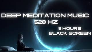 Nighttime Serenade: 8 Hours of 528Hz Melodies in Darkness 🌙