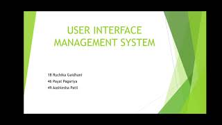 Screen cast activity-user interface system