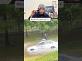Veteran Risked His Life to Rescue Woman Trapped on Top of Car During Flood 😭🌊