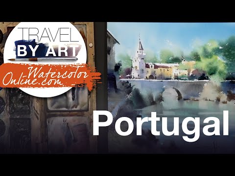 Video: Silhouette Putih Dengan Geometri yang Tidak Sulit di Portugal: Colunata House