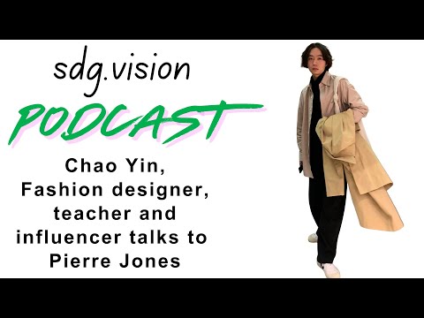 Video Chao Yin, Fashion Designer and Lecturer from China talks to Pierre Jones
