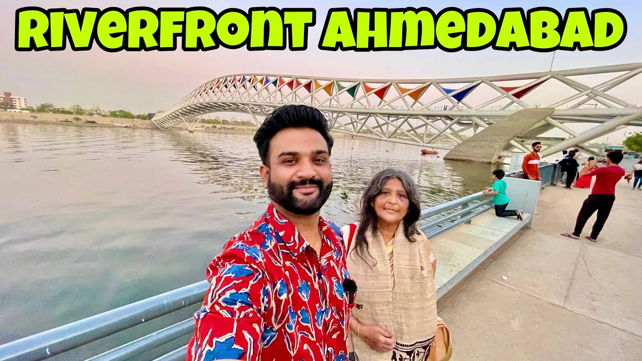 Sabarmati RIVERFRONT in Ahmedabad | Tourist Places to See | Gujarat Vlogs