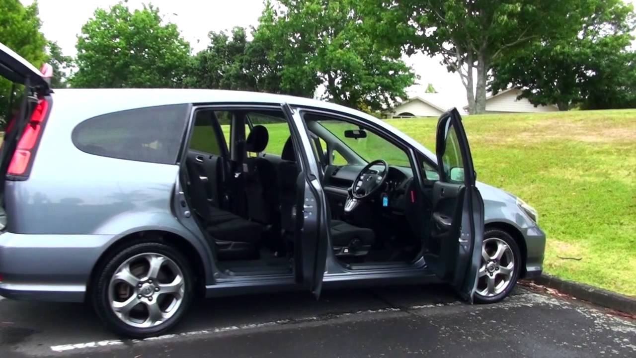 Honda Stream Absolute 2005 Gunmetal 1.7L - YouTube