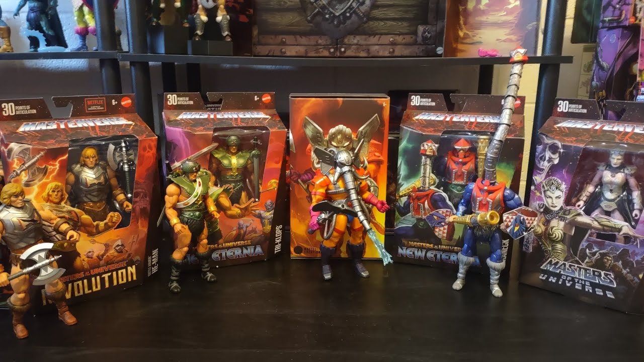 My Top 5 Masters of the Universe MasterVerse Figures in 2024 So 