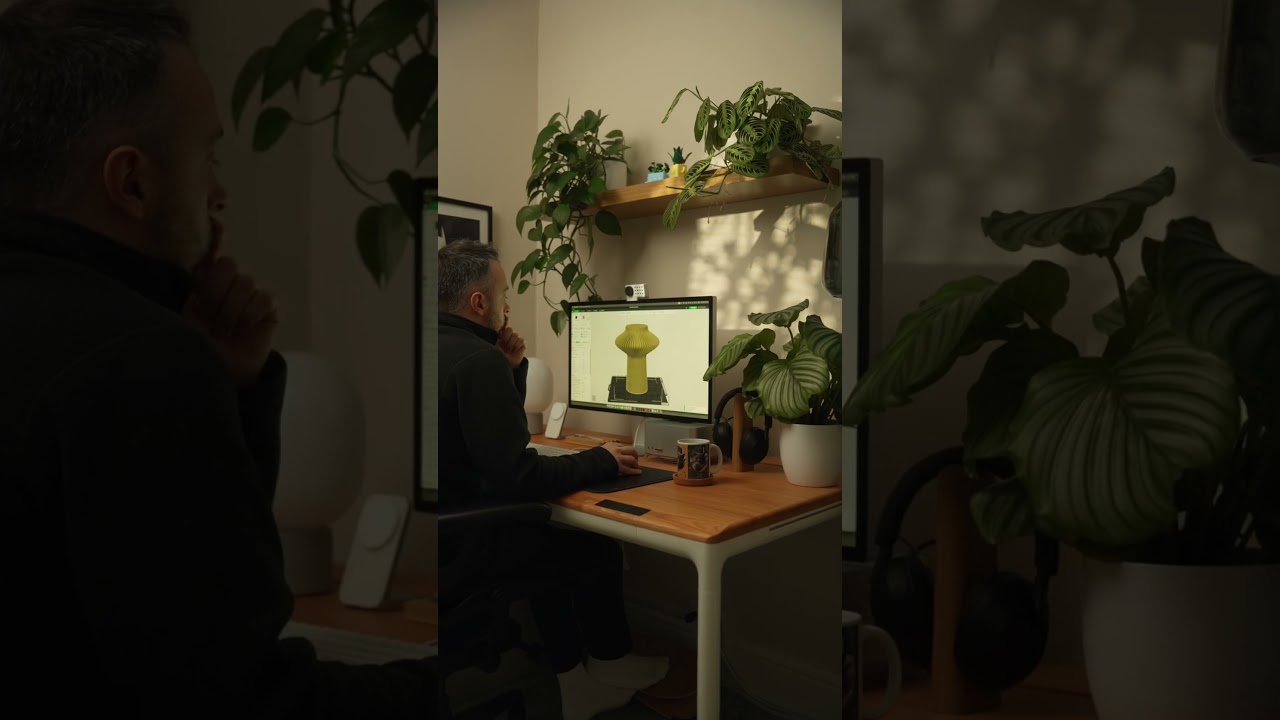 Точка зрения: Ты напечатал лампу на 3D-принтере.