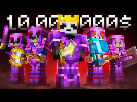 WYDAŁEM 10 000 000$ żeby stworzyć NAJPOTĘŻNIEJSZĄ ARMIĘ w Minecraft!