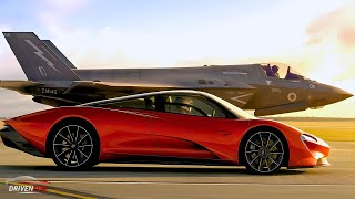 Mclaren Speedtail vs F35 Fighter Jet