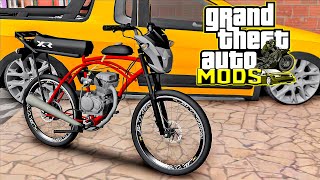 BIKE ARO 26 MONTADINHA 1MB (SÓ DFF) LEVE, VÁRIAS CORES E C/S BRAÇOS E  PERNAS - GTA SA ANDROID E PC 