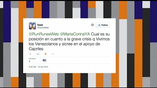 María Corina Machado Responde A Las Preguntas Del Twitter De Runrun.es Situación País