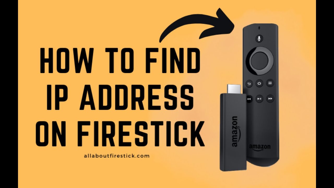 How to Find IP Address on Firestick | Allaboutfirestick.com