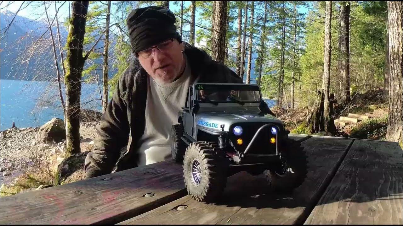 Axial CJ 7 first run vid 1 YouTube
