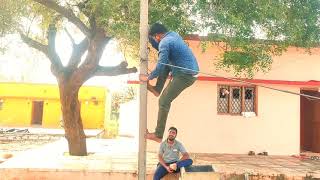 Pole Climbing Training Centre Girls And Boys