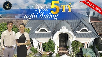 Thăm quan NHÀ TO "chỉ để nghỉ dưỡng" 5 TỶ tại Bắc Ninh | Biệt thự 1 tầng tân cổ điển độc đáo