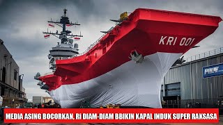 Super Gila  Indonesia Bangun Kapal Induk Kapal Induk Raksasa Berteknologi Nuklir