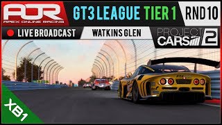 Project CARS 2 | AOR GT3 League | XB1 Tier 1 | S10 | R10: Watkins Glen