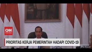 Prioritas Kerja Pemerintah Hadapi Covid-19