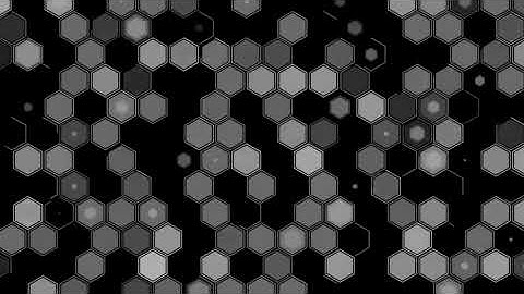 hexagon pattern animation free video